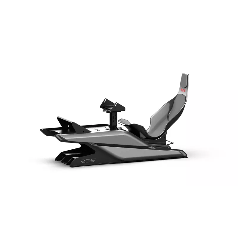 Res-Tech X1 COCKPIT GREY MATT lenktynių kokpitas, pilkas, ABS ir aliuminis