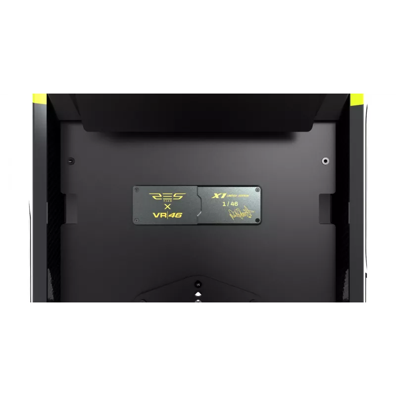 Res-Tech X1 COCKPIT VR-46 LIMITED EDITION lenktynių kabina, juoda, žalia, ABS, aliuminis, 1680 mm, 560 mm, 42 kg
