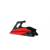 Res-Tech GT COCKPIT RED MATT lenktynių kėbulas, juodas/raudonas, ABS, aliuminis, 1580 mm, 650 mm, 52 kg
