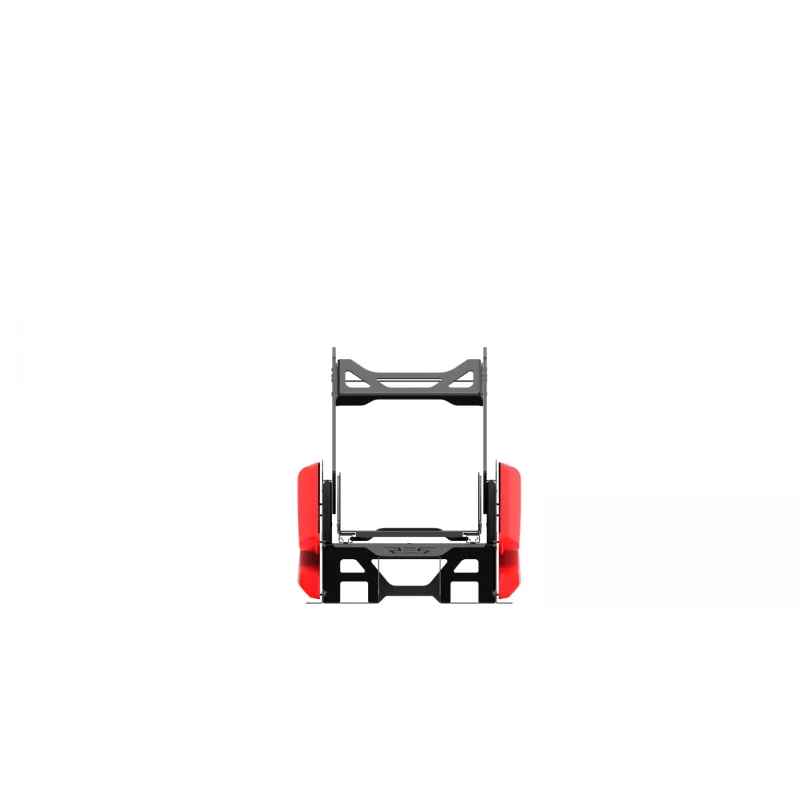 Res-Tech GT COCKPIT RED MATT lenktynių kėbulas, juodas/raudonas, ABS, aliuminis, 1580 mm, 650 mm, 52 kg