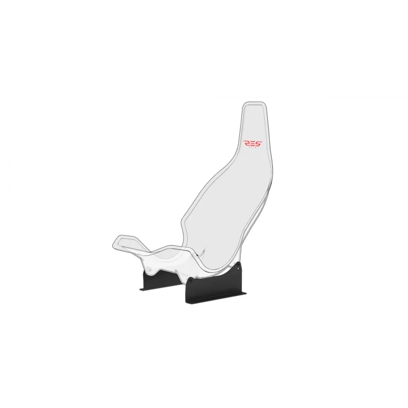 Res-Tech GT CARBON SEAT SUPPORT sėdynės laikiklis, juodos spalvos