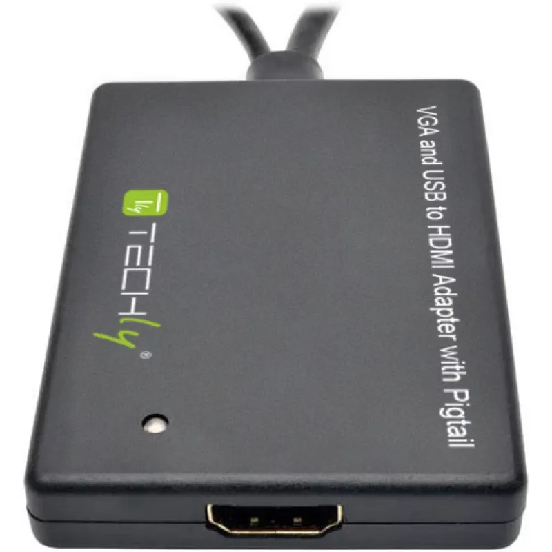 Techly keitiklis SVGA ir garsas į HDMI IDATA HDMI-VGA3