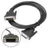Techly DVI-I laidas monitoriui analoginis/digitalinis M/M Dual Link 1,8 m (DVI-8900)