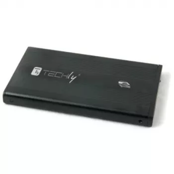 Techly išorinis dėklas USB 3.0 2.5 SATA I-CASE SU3-25B, 2.5 colio, Serial ATA, 5 Gbit/s, juodas