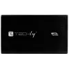 Techly išorinis dėklas USB 3.0 2.5 SATA I-CASE SU3-25B, 2.5 colio, Serial ATA, 5 Gbit/s, juodas