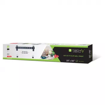 Techly ICA-PLB 139M stacionarus laikiklis televizoriui 23-55 colių, juodas