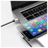 Techly ICOC MU2AC9-005-AL USB laidas USB 2.0 0.5 m USB A USB C juoda, pilka