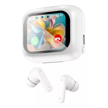 Techly ICC SB-BLT08W belaidės ausinės True Wireless Stereo (TWS) į ausis Skambučiai/Muzika Bluetooth Baltos