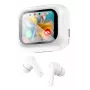 Techly ICC SB-BLT08W belaidės ausinės True Wireless Stereo (TWS) į ausis Skambučiai/Muzika Bluetooth Baltos