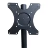 Techly ICA-TR201 televizoriaus stovas ant ratukų 152,4 cm (60 inch) juodas