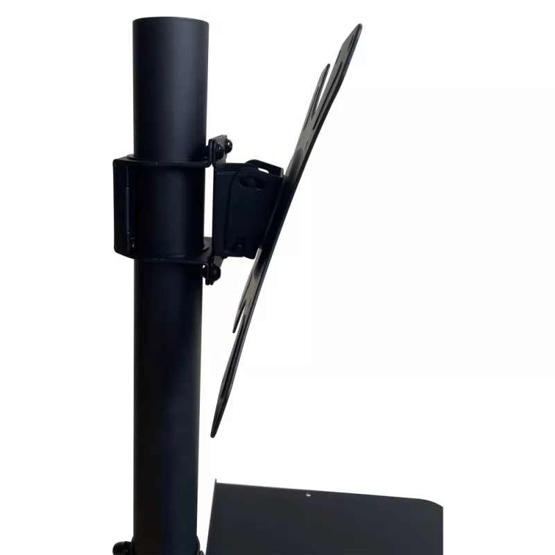Techly ICA-TR201 televizoriaus stovas ant ratukų 152,4 cm (60 inch) juodas