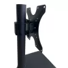 Techly ICA-TR201 televizoriaus stovas ant ratukų 152,4 cm (60 inch) juodas