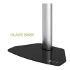 Techly grindinis stovas televizoriams nuo 32 iki 65 colių, 165,1 cm (65 inch), 400 x 200 mm, 600 x 400 mm, 90°, aliuminis, juoda, sidabrinė