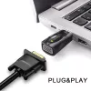 Techly IDATA HDMI-VGA2MABT2 vaizdo keitiklis Pasyvus vaizdo keitiklis 1920 x 1080 pikselių