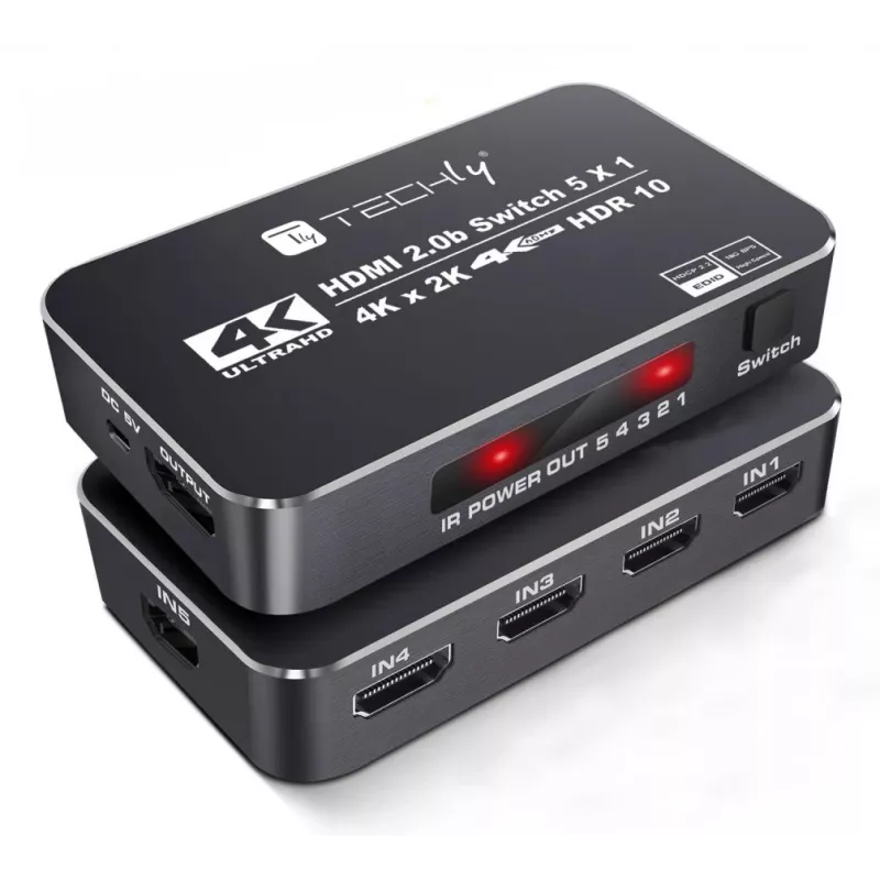 Techly IDATA HDMI2-4K5160B HDMI jungiklis