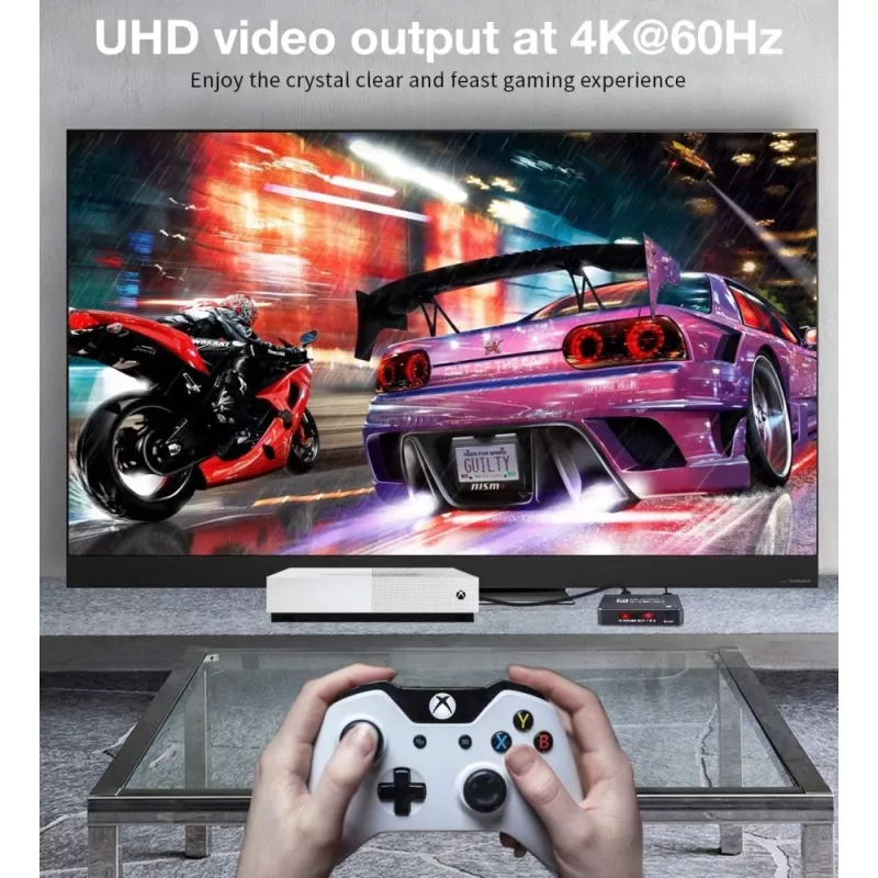 Techly IDATA HDMI2-4K5160B HDMI jungiklis