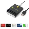Techly I-CARD CAM-USB2TY2 išmaniosios kortelės skaitytuvas, USB Type-A, juodas