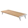 Monitorinis stovas Techly ICA-MS 389, baltas, medinis