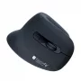 Techly IM 1100-VM-B vertikali pelė, RF belaidė, optinė, 3200 DPI, juoda