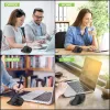 Techly IM 1100-VM-B vertikali pelė, RF belaidė, optinė, 3200 DPI, juoda