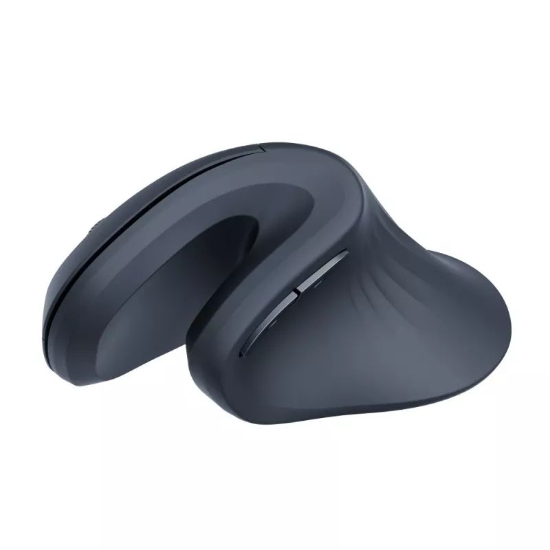 Techly IM 1100-VM-B vertikali pelė, RF belaidė, optinė, 3200 DPI, juoda
