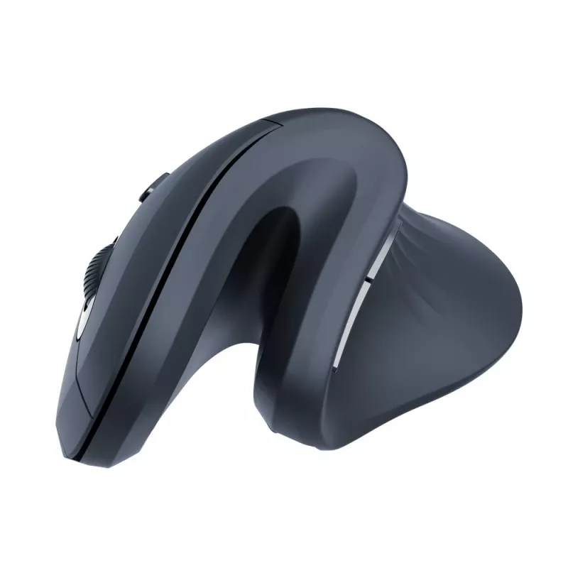 Techly IM 1100-VM-B vertikali pelė, RF belaidė, optinė, 3200 DPI, juoda