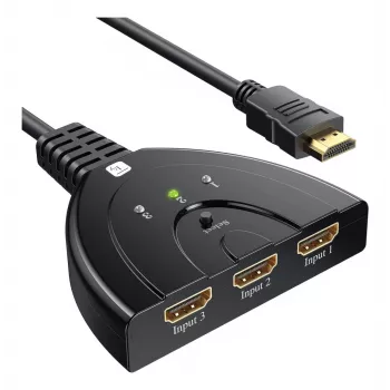 Techly IDATA HDMI-3F8K HDMI jungiklis