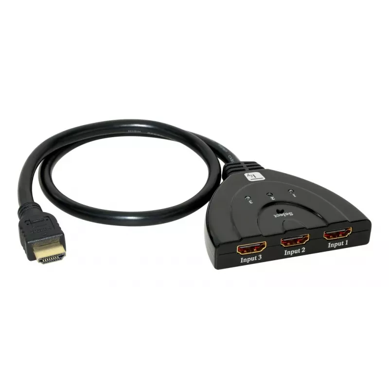Techly IDATA HDMI-3F8K HDMI jungiklis