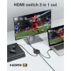 Techly IDATA HDMI-3F8K HDMI jungiklis