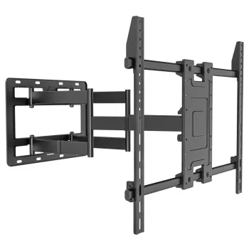 Techly sieninis laikiklis 55-100 colių televizoriui, pilnas judesys, 300x300 mm – 900x600 mm, 0-7°, 120°, plienas, juodas