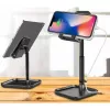 Techly I-SMART-STAND13 laikiklis Pasyvus laikiklis Mobilusis telefonas/Išmanusis telefonas, Planšetinis kompiuteris/UMPC Juoda