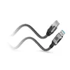 Techly ICOC U3A-RJ45-020 tinklo kabelis 2 m Cat6 F/UTP (FTP) sidabrinis, juodas