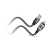 Techly ICOC U3C-RJ45-050 tinklo kabelis 5 m Cat6 F/UTP (FTP) sidabrinis, juodas