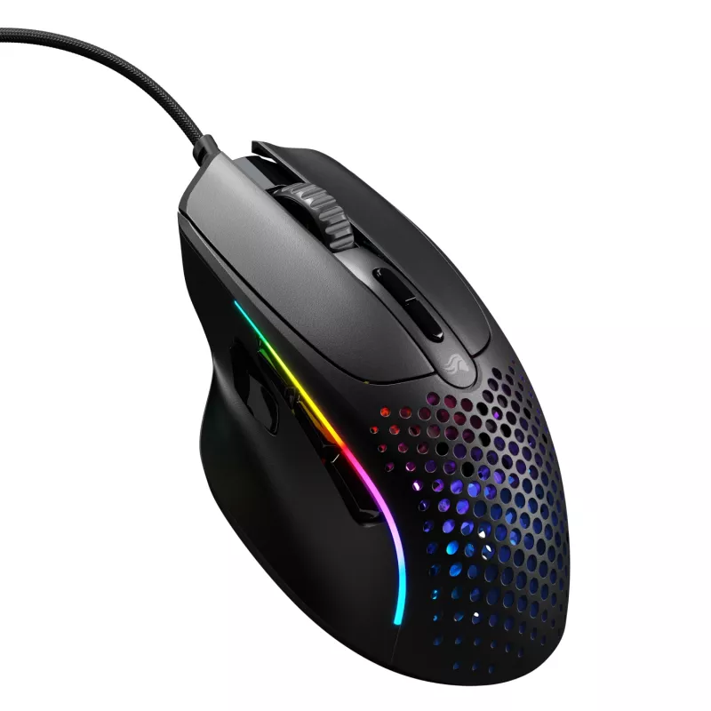 Glorious Gaming Model I 2 Wired - juoda, dešinei rankai, optinė, USB Type-A, 26000 DPI