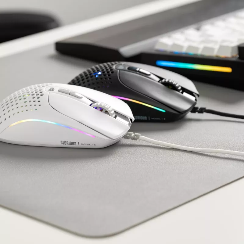 Glorious Gaming Model I 2 Wired - juoda, dešinei rankai, optinė, USB Type-A, 26000 DPI