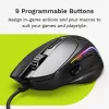 Glorious Gaming Model I 2 Wired - juoda, dešinei rankai, optinė, USB Type-A, 26000 DPI