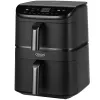 Karšto oro gruzdintuvė Cosori Turbo Tower Double 10.8 L 2630 W Juoda
