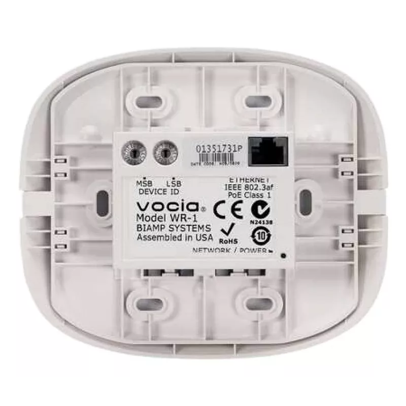 Biamp Vocia WR-1 nuotolinio valdymo pultas laidinis vaizdo konferencijų sistemai su mygtukais