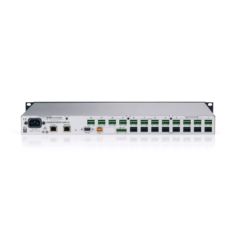 Biamp Tesira FORTÉ AVB AI – skaitmeninis garso serveris
