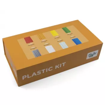 3Doodler Start EDU plastiko rinkinys – Mėlyna, Žydra, Žalia, Pilka, Oranžinė, Raudona, Balta, Geltona