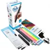 3Doodler FILAMENT 75 vnt ABS 3 SPALVOS AB-MONO-75 Juoda, Sidabrinė, Balta 2 g