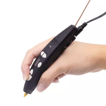 3D rašiklis 3Doodler Pro III rinkinys, juodas