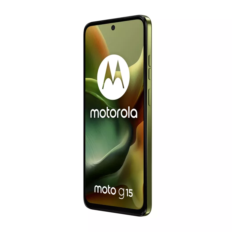 Motorola moto g15 17,1 cm (6,72 colio) Dual SIM Android 15 4G USB Type-C 8 GB 128 GB 5200 mAh Žalia