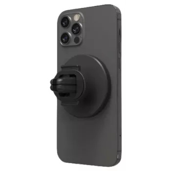 mophie Snap Vent Mount – juodas (be belaidžio įkrovimo)