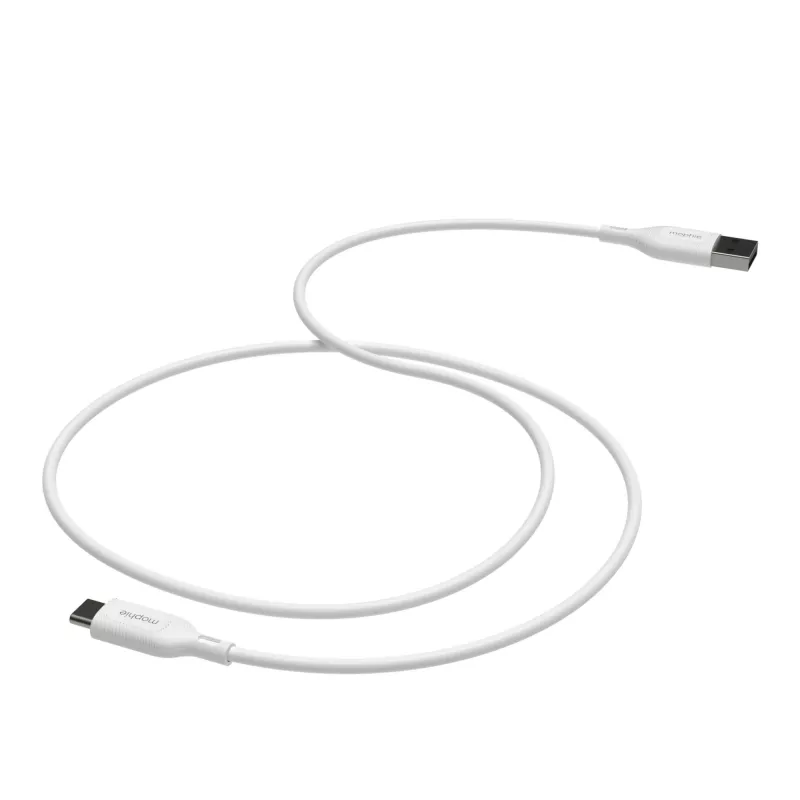 mophie essentials įkrovimo laidas | 1 m USB-A į USB-C, USB 2.0, baltas