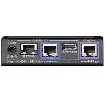 Vaddio OneLINK HDMI AV siųstuvas ir imtuvas Juoda