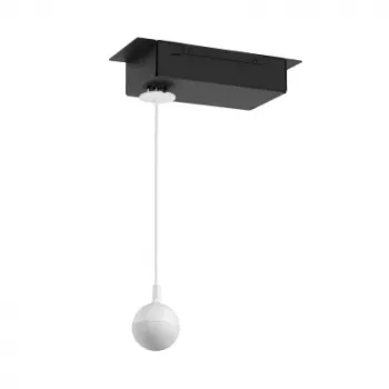 Vaddio EasyIP CeilingMIC D (balta) – Dante versija, konferencinis mikrofonas, 0,02 % THD, laidinis, baltas, montuojamas į lubas, 4,6 m