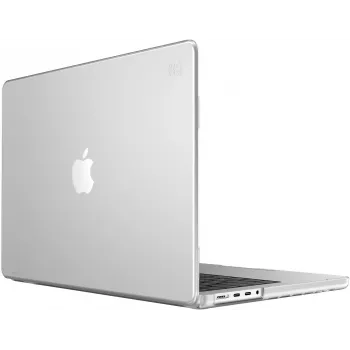 Speck Smartshell kietas dėklas, skirtas Macbook Pro 14 colių (2021/2022), skaidrus