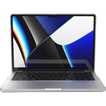 Speck Smartshell kietas dėklas, skirtas Macbook Pro 14 colių (2021/2022), skaidrus
