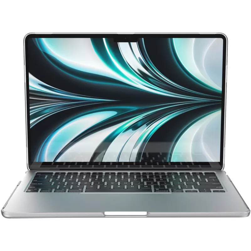 Speck Smartshell Macbook Air 13 M2 (2022) permatomas, kietas dėklas, 33 cm (13 colių)